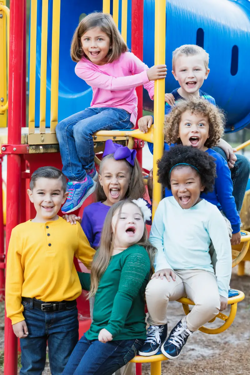 children playing